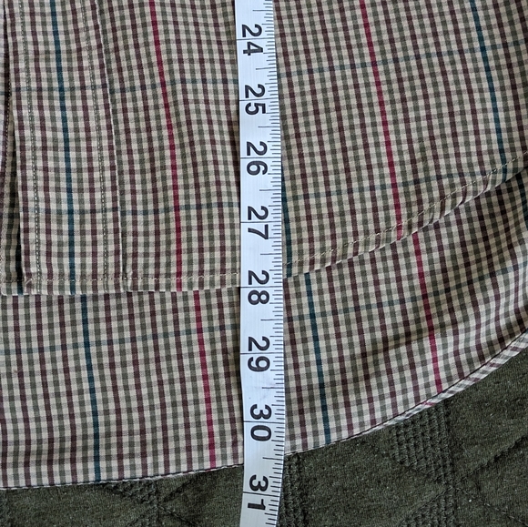 Pendleton Medium Brown Plaid Shirt 100% cotton - Picture 7 of 7